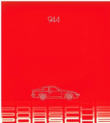 Porsche 944 Prospekt