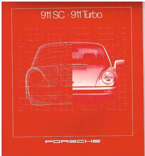 Porsche 911 SC Turbo Prospekt 1981