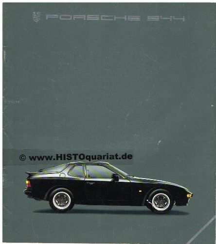 Porsche 944 Prospekt 1984