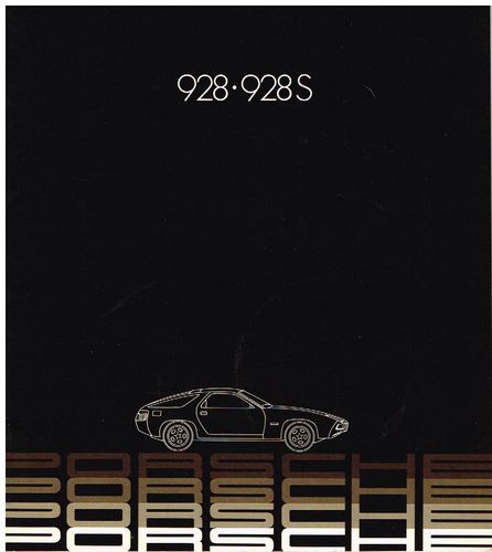 Porsche 928 und 928 S Prospekt