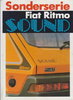 Fiat Ritmo Sound  Prospekt 1980