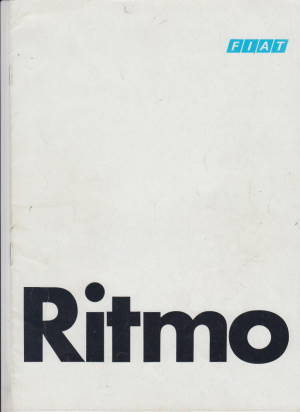 Fiat Ritmo Prospekt 1980