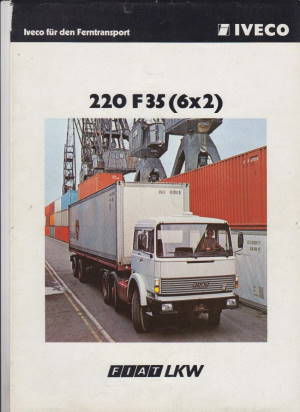Fiat LKW 220 F 35 Prospekt