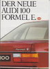 Audi 100 Formel E 1980 Autoprospekt
