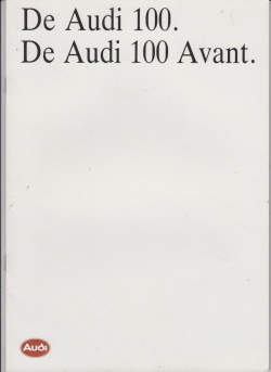 Audi 100 / Avant 1984 Autoprospekt