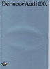 Der neue Audi 100 Autoprospekt 1982