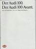 Audi 100 / Avant Autoprospekt 1985