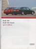 Audi 100 Sport Edition Autoprospekt  1993