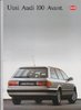 Audi 100 Avant 1991  Autoprospekt