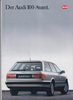 Audi 100 Avant 1991 Autoprospekt