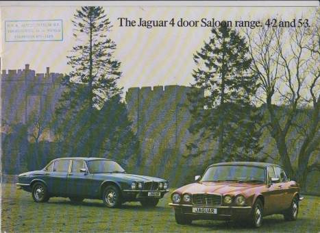Jaguar XJ Autoprospekt NL