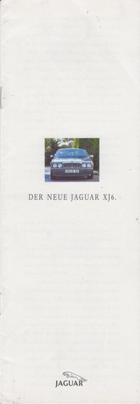 Jaguar XJ 6 Prospekt