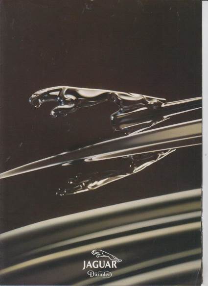 Jaguar 'Daimler Programm Autoprospekt GB