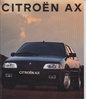 Citroen Ax Prospekt 1991 Finnland