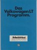 VW LT Programm 1980  Prospekt