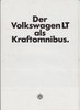 VW LT Kraftomnibus 1978  Prospekt