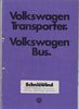 VW Bus Transporter Autoprospekt 1977