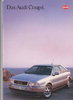 Audi Coupe  Autoprospekt 1992