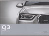Audi Q3 Autoprospekt 2011