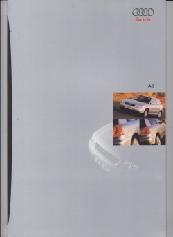 Audi A3 Autoprospekt 1996