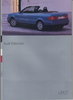 Audi Cabriolet Autoprospekt 1994