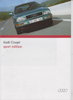 Audi Coupe Sport Edition Prospekt  1994