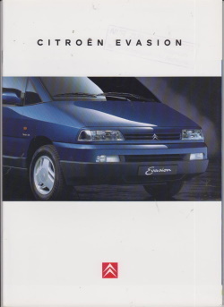 Citroen Evasion Prospekt 1995