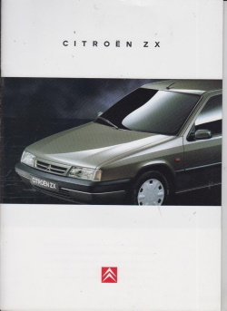Citroen ZX  Prospekt 1995