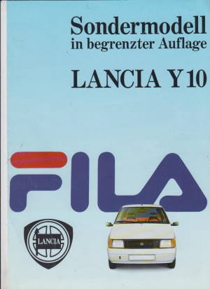 Lancia Y 10 Fila Prospekt 1987