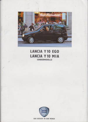 Lancia Y 10 Ego Mia 1991  Prospekt