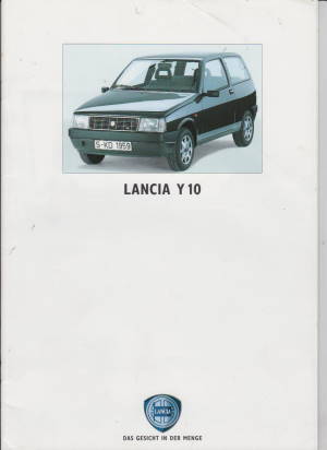 Lancia Y 10  Autoprospekt 1991
