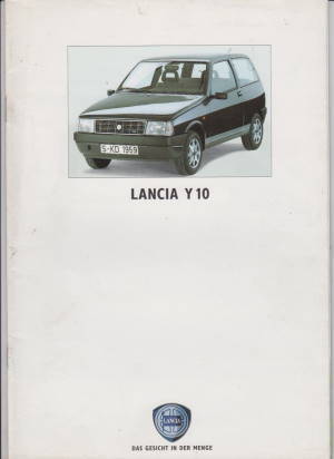 Lancia Y 10  Prospekt 1992