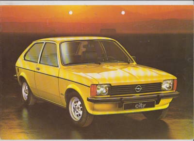 Opel Kadett C 1977 Autoprospekt