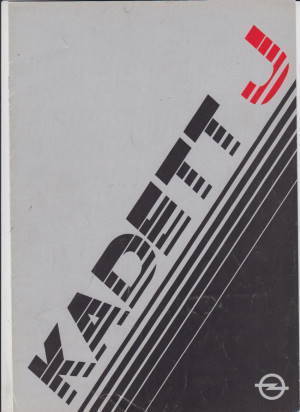 Opel Kadett D J 1982 Autoprospekt