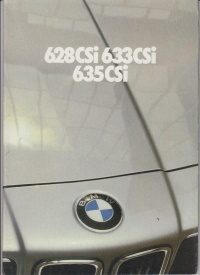 BMW 6er Coupe / CSI Prospekt 1980
