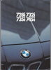 BMW 7er Autoprospekt 1981