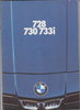 BMW 7er Autoprospekt 1977