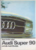 Auto Union Audi Super 90 Prospekt  1967