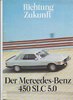 Mercedes 450 SLC 5.0  Autoprospekt 1977