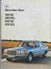 Mercedes S Klasse Autoprospekt  1979