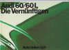 Audi 60 und 60 L  Autoprospekt 1969
