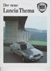 Lancia Thema  Prospekt 1985