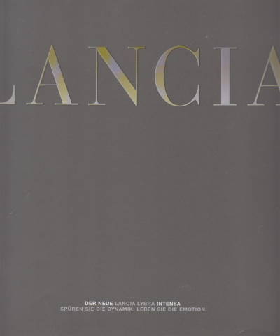 Lancia Lybra Intensa  Prospekt