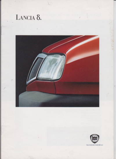 Schön: Lancia Delta Prospekt 1993