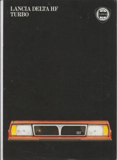 Lancia Delta HF Turbo 1983 Prospekt