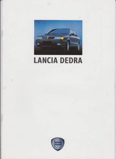 Lancia Dedra Autoprospekt 1989