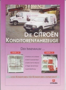 Citroen C15 Prospekt Konditor