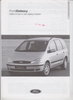 Ford Galaxy Preisliste 8. September  2000