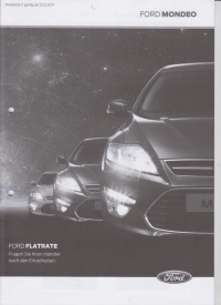 Ford Mondeo Preise 2011
