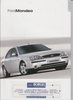 Ford Mondeo Werbe-Prospekt 2001